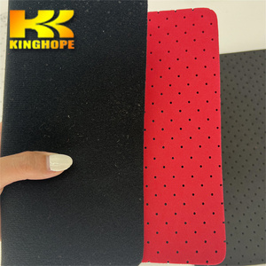 High Quality Polyester Velvet Fabric Laminated with Perforated EVA Strong Adhesive <strong>Shoe</strong> <strong>Inner</strong> <strong>Sole</strong> Material for Basketball <strong>Shoes</strong> - Product Image 1