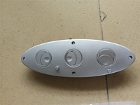 Nouvelles grilles de ventilation de climatisation pour bus 8111-00518 257600140 57VA1-05113 Double sortie d'air pour bus de ville et scolaires