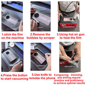 Machine d'emballage sous vide à couverture intégrale FONLYU pour <span class=keywords><strong>iPhone</strong></span> 17 Pro Max, machine à laminer et à enduire les films A4 à changement de couleur - Product Image 2