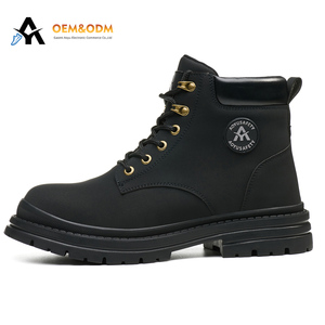 <span class=keywords><strong>Scarpe</strong></span> <span class=keywords><strong>Antinfortunistiche</strong></span> <span class=keywords><strong>Nere</strong></span> con Tomaia in Microfibra, Suola in Gomma, Punta in Acciaio, Impermeabili, Traspiranti, Unisex per Edilizia e Fabbrica - Product Image 1