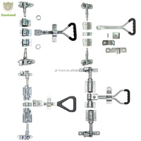 Kit de verrouillage de porte à came robuste pour remorque de camion, engrenage de verrouillage à came pour tube de 27 mm, ensemble de serrures de porte pour fourgonnette et camionnette, pièces de carrosserie