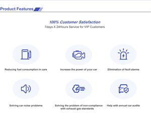 Silencieux d'échappement <span class=keywords><strong>Land</strong></span> Cruiser en acier inoxydable avec soupape d'échappement - Product Image 4