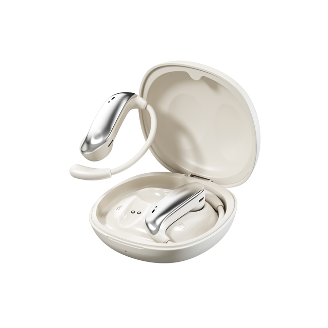 Air Conduction Open Ear Ear Hooks Stereo Balanced Audio Long Playback Comfort All Day Wear Bluetooth Headset for Running Workout