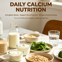 Oxyde de Calcium de Qualité Alimentaire Haute Pureté 95% 1250 mesh, Poudre de Chaux Vive, Régulateur de pH pour le Traitement de la Farine et la Fortification en Calcium du Pain