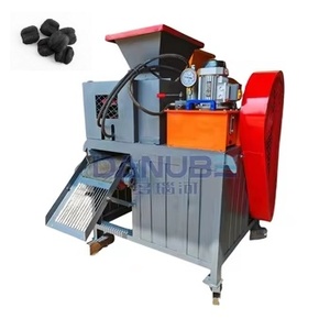 Great running charcoal powder briquette machine hydraulic high output coal ball making equipment - Product Image 1