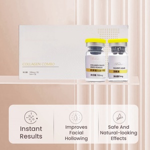 Siero Viso Rimpolpante con Acido Polilattico, Trattamento Micro-Infusione, Lifting Viso a V, Polveri Liofilizzate, Fiale di Collagene - Product Image 3