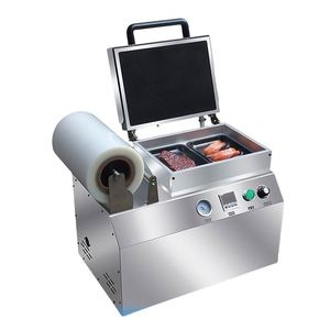 เครื่องจักรแปรรูปอาหาร เครื่องบรรจุภัณฑ์แบบสกินแพ็ค เครื่องบรรจุภัณฑ์สูญญากาศแบบสกินแพ็ค อัตโนมัติสำหรับเนื้อสัตว์ อาหารทะเล ชีส ผลไม้ - Product Image 1