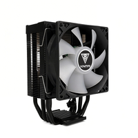 Refroidisseur de processeur XIANMAI RGB avec 4 caloducs, ventilateur d'ordinateur 90 mm, ventilateur de refroidissement du processeur, dissipateur thermique
