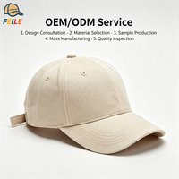 Casquette de baseball souple unisexe en coton 100 % non structurée avec logo personnalisé, respirante et imperméable, vente en gros Fayle