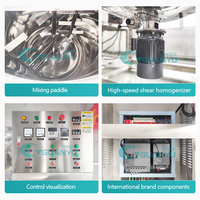 Réservoir de mélange de vaisselle en acier inoxydable Mélangeur de détergent liquide de shampooing Machine de fabrication de savon liquide de lavage des mains