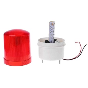 ไฟเตือน LED ไฟเตือน220V/12V/24V ไฟสัญญาณเตือนแบบหมุนไฟเตือนกระพริบไฟแฟลชไซเรนฉุกเฉินไฟติดรถ - Product Image 4