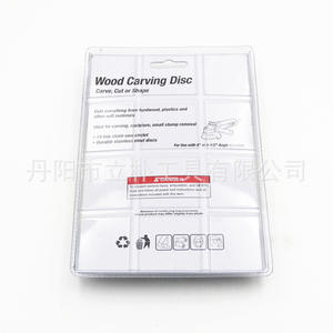 Disque de sculpture sur bois de 4 pouces à 14 dents en acier inoxydable pour meuleuse d'angle, lame de coupe pour le travail du bois - Product Image 1