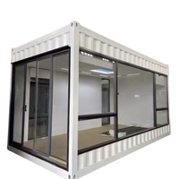 Nouvelle Arrivée Maison Conteneur Plateau Amovible Fabricant de Maisons Conteneurs Maritimes Prix Bas Ventes Maison Conteneur Préfabriquée en Verre