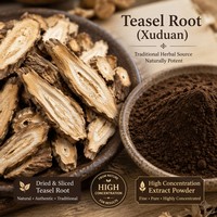 Poudre d'extrait naturel de Dipsacus Asper de qualité alimentaire, rapports d'extraction par solvant 10:1, 30:1, 50:1