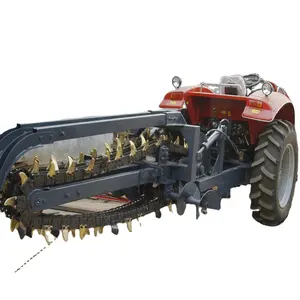 Hot Sale 2023 tractor Chainsaw ditcher trencher machine for farm