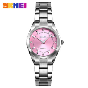 Relógio Feminino SKMEI 1620, Marca de Moda, à Prova d'Água, Movimento de Quartzo, Pulseira de Aço Inoxidável, Relógio de Pulso com Ponteiros Luminosos para Mulheres - Product Image 3