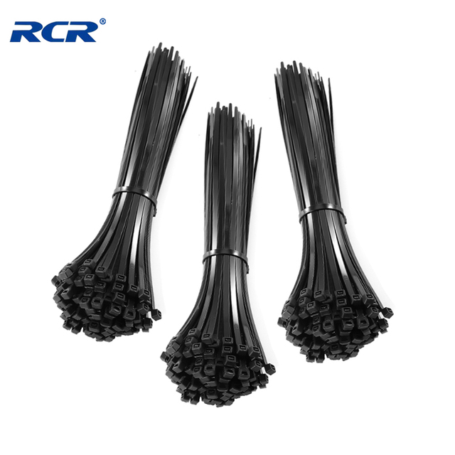 Weihang Nylon66 Self-Locking UV Plastic Zip Tie 100-1200mm Black Magnetic Cable