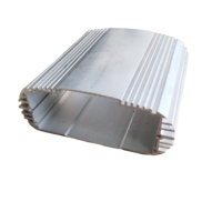 Boîtier d'amplificateur de puissance en aluminium extrudé personnalisé en usine Boîtier électronique en aluminium extrudé anodisé