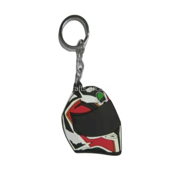 China supplier cheap rubber cowboy hat keychain for promotional