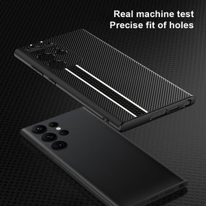 Laudtec เคสโทรศัพท์คาร์บอนไฟเบอร์ Sjk665บางน้ำหนักเบาฝาครอบหรูหราป้องกันลายนิ้วมือสำหรับซัมซุง S24 S23 S22พลัสอัลตร้า - Product Image 5