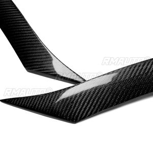 1 par de cubiertas de fibra de carbono real para faros delanteros de coche, para Mazda RX8 2009 2010 2011 2012, accesorios para coche - Product Image 3