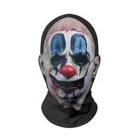 Balaclava de clown, masque de ski intégral, costume de cosplay, capuche d'extérieur, couvre-chef, masque de fantômes, hommes femmes pour Halloween