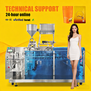 เครื่องบรรจุ Doypack แบบตั้งได้เองพร้อมหัวดูดสุญญากาศสำหรับบรรจุน้ำผึ้ง ขายดีในสหรัฐอเมริกา - Product Image 1