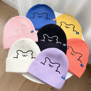 Popular Designer Winter Hats Beanie Hats Women Custom Knitted Beanie Hats