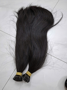 ผมต่อแบบ I-Tip เคราตินธรรมชาติ เกรดพรีเมียม สำหรับขายส่ง - Product Image 4