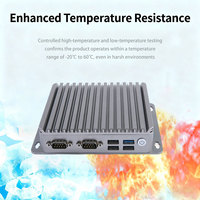Mini Computadora Integrada EVUC sin Ventilador, Celeron J1900, DDR3 4GB, MSATA, 2COM, 2LAN, 4USB/VGA, -20~65C, Windows/Linux, en Stock