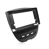 2005-2004 Toyota AygoCitroen C1Peugeot 107 10.1 inci Modifikasi Kontrol Pusat Mobil Kit Bingkai Plastik ABS+PC