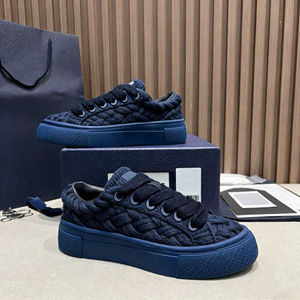 Chaussures Dioora B33 Christianese, chaussures de luxe de créateurs haut de gamme, chaussures de Paris, lacets en mohair, baskets basses à semelle épaisse unisexes - Product Image 3