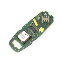 Llave de Coche Inteligente de Repuesto con Control Remoto de 3 Botones y 433mhz, Llave de Encendido, Llave de Auto sin Llave, Hoja de Llave en Blanco