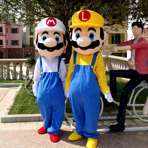 Nouveau <span class=keywords><strong>Costume</strong></span> de Mascotte Dessin Animé de Qualité Supérieure Style Anime Super <span class=keywords><strong>Mario</strong></span> <span class=keywords><strong>Bros</strong></span> 2025, Personnalisé pour Adultes en Gros - Product Image 1