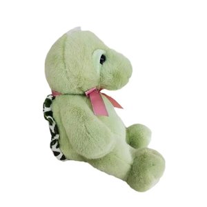 Peluche de dessin animé : Nœud papillon, Tortue, Lapin, Ours, Poupée, Marionnette Éléphant, Idéale pour la décoration intérieure et les cadeaux de fêtes - Product Image 6