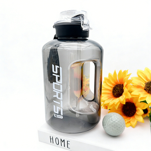 Wholesale 1.7L <strong>Large</strong> Capacity BPA Free Reusable Gym Drinkware Motivational Sports <strong>Water</strong> <strong>Bottle</strong> for Gym Camping Outdoor - Product Image 2