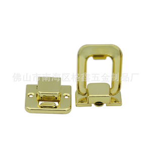<b>Clip</b> <b>Buckle</b> Metal Gold For Bags Wooden Box Durable Hardware - Product Image 3