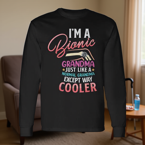 Maglietta a maniche lunghe per il recupero post-intervento di sostituzione del ginocchio, terapia riabilitativa e supporto post-operatorio - Product Image 2