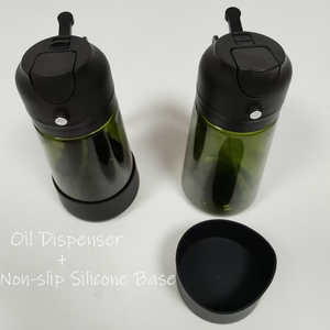 Dispenser <span class=keywords><strong>Olio</strong></span> da 470ml con Fondo in Silicone, <span class=keywords><strong>Spruzzino</strong></span> 2 in 1 <span class=keywords><strong>per</strong></span> <span class=keywords><strong>Olio</strong></span> d'Oliva <span class=keywords><strong>per</strong></span> Cucina, BBQ, <span class=keywords><strong>Friggitrice</strong></span> <span class=keywords><strong>ad</strong></span> <span class=keywords><strong>Aria</strong></span>, Insalate e Cottura - Product Image 3