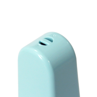Tampon de signature photosensible portable en plastique personnalisé 8*18/18*18mm, sceau flash avec nom personnel et trou pour cordon