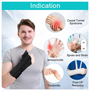 <span class=keywords><strong>Attelle</strong></span> orthopédique pour le <span class=keywords><strong>poignet</strong></span> pour soulager la douleur au <span class=keywords><strong>poignet</strong></span> - <span class=keywords><strong>Attelle</strong></span> de soutien réglable pour le <span class=keywords><strong>poignet</strong></span> pour la salle de sport, le bureau et l'usage quotidien, main <span class=keywords><strong>gauche</strong></span> et droite - Product Image 6