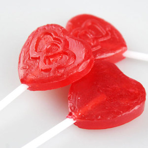 Sucettes Halal <span class=keywords><strong>en</strong></span> <span class=keywords><strong>forme</strong></span> <span class=keywords><strong>de</strong></span> cœur pour la Saint-Valentin emballées dans un sac dans des bonbons durs vente directe d'usine - Product Image 3