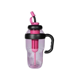 2026 Top Seller Large 1300 ML Sport Camping Water Kettle Cute Belly Water Cup for Kids <b>Plastic</b> Summer <b>Drinking</b> <b>Straw</b> Bottle - Product Image 2