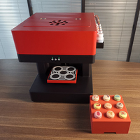 Imprimante 3D à café Latte Art haute vitesse avec alimentation continue, idéale pour les scènes d'affaires de thé/café et de boissons