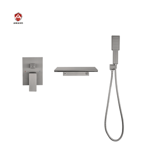 AMAXO高級壁掛けシャワーセットバスタブシャワー隠し蛇口 - Product Image 1