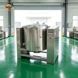 Olla Industrial Inclinable con Calentamiento Indirecto por Chaqueta <span class=keywords><strong>de</strong></span> Agua, Calentamiento Suave para Procesamiento <span class=keywords><strong>de</strong></span> Leche <span class=keywords><strong>de</strong></span> Soja y Leche Fresca - Product Image 5