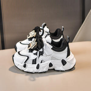 2025 printemps automne chaussures de Sport pour garçons filles respirant maille conception chaussures de course légères semelle souple pour petit moyen - Product Image 2