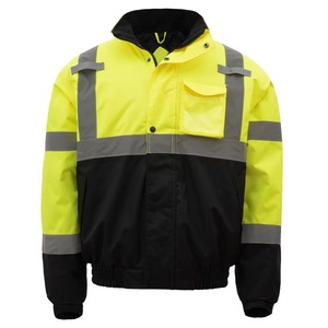 Factory Supply Hivis Waterproof Jacket High Visibility Uniform Construction Clothing Custom Hi Vis Reflective <b>Safety</b> Workwear - Product Image 3