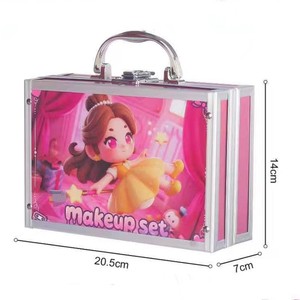 <span class=keywords><strong>Set</strong></span> Trucchi Non Tossici per Bambine 2026: Scatola in Alluminio con Design Creativo per Gioco di Ruolo da Principessa, Regalo per Bambini - Product Image 6