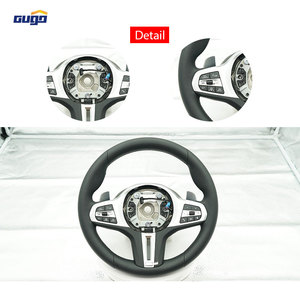 <span class=keywords><strong>Volant</strong></span> GUGO G30 pour BMW Série 5 G30 <span class=keywords><strong>Volant</strong></span> en fibre de carbone ou en cuir pleine fleur avec éclairage LED - Product Image 4